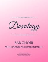 Doxology SAB choral sheet music cover